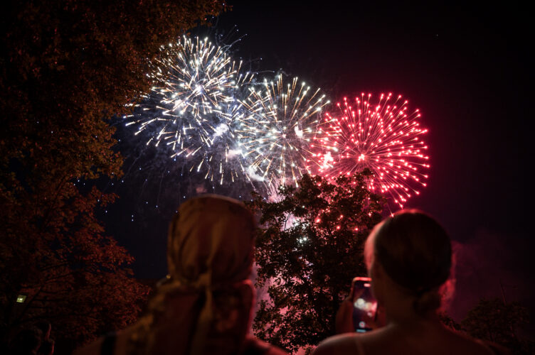 Strasbourg été feu d&rsquo;artifices du 14 juillet