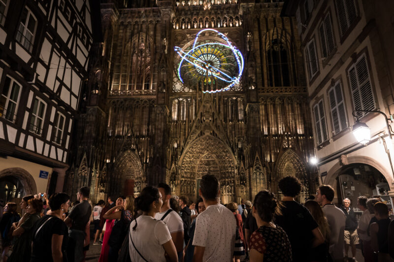Strasbourg été illuminations spectacle cathédrale