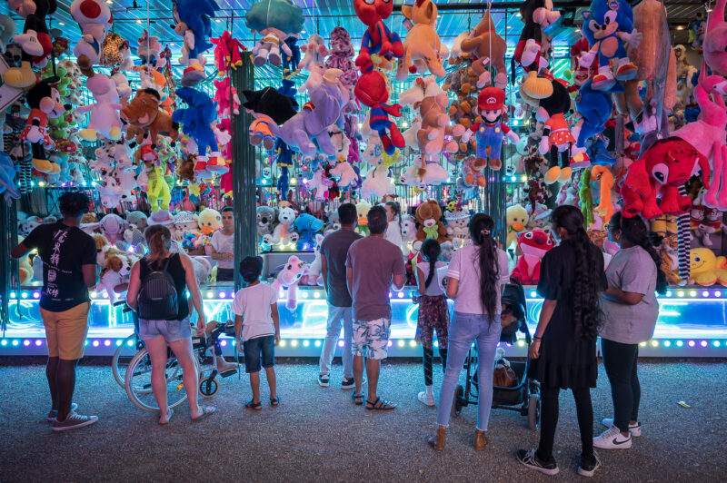Strasbourg été foire saint-jean fête foraine