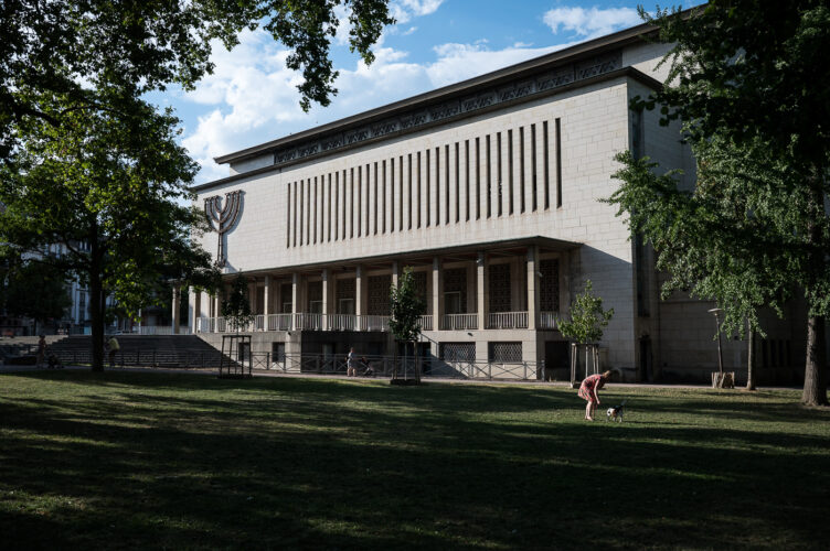 Strasbourg été chill parc contades synagogue