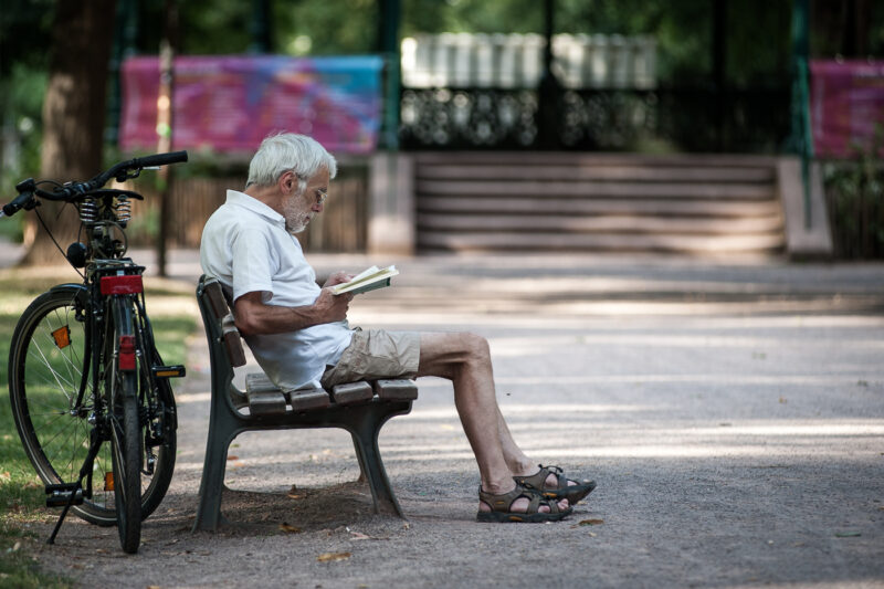 Strasbourg été chill parc contades lecture