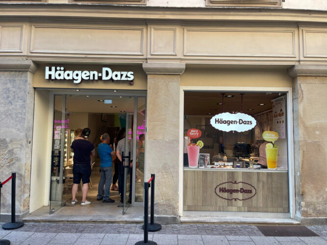 Häagen-Dazs glaces