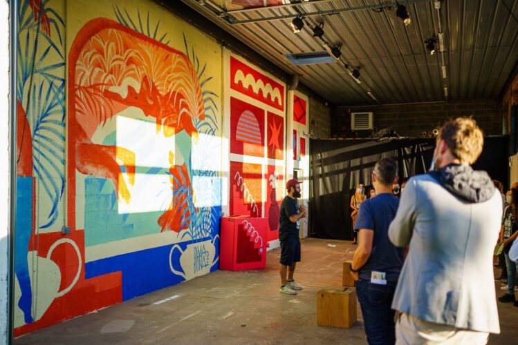 colors + colors urban art festival + ateliers éclairés + street art + coop