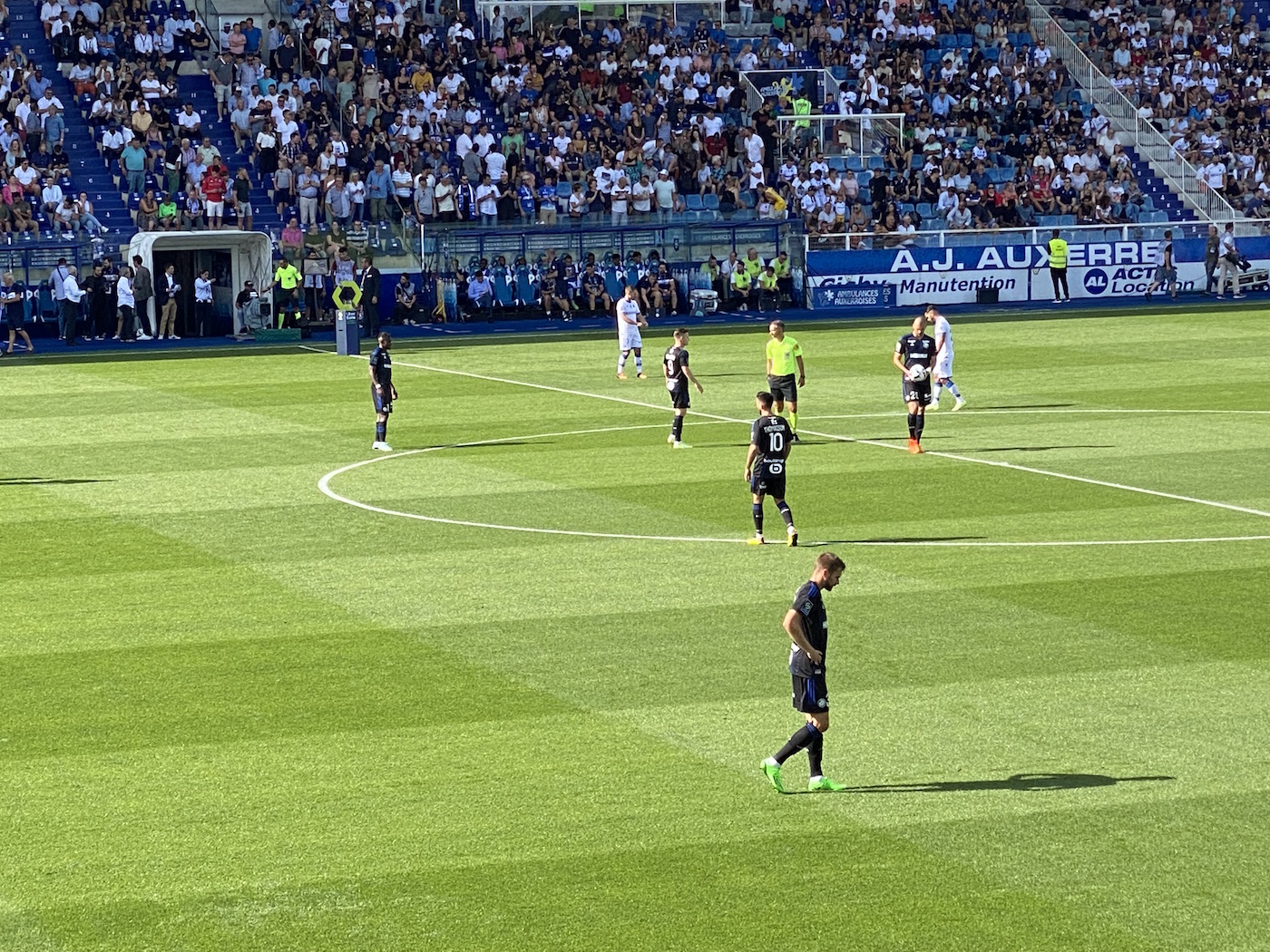Racing Strasbourg Auxerre match