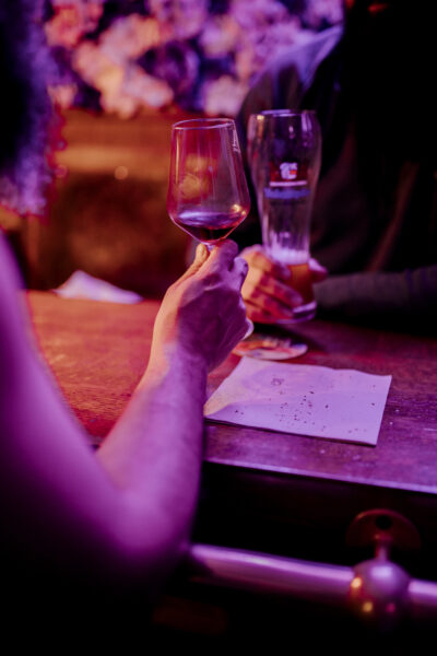 bar verres bières