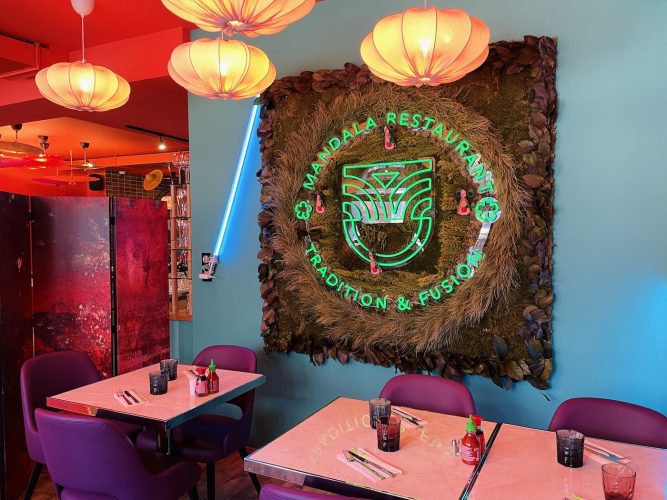 Mandala restaurant fusion français asiatique