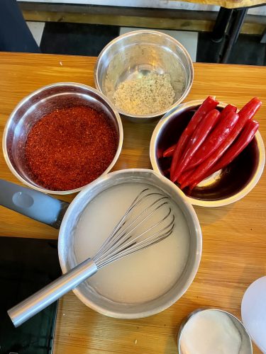 Korean kimchi chef recipe Namsan Maru