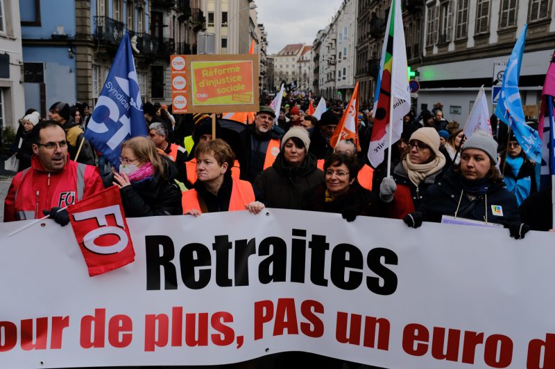Manifestation contre la réforme des retraites 19 janvier 2023
