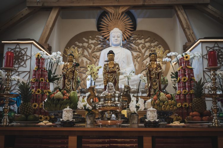 Fête du Têt Pagode Phô Hiên Bouddhisme