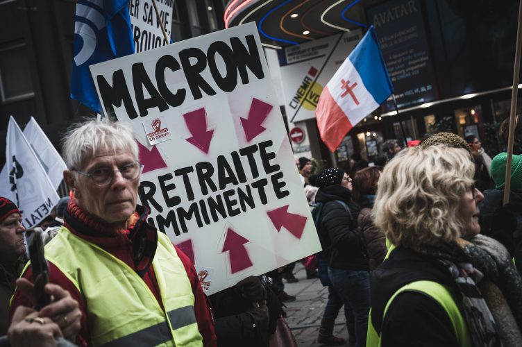 Manifestation réforme des retraites 31 janvier 2023 Strasbourg