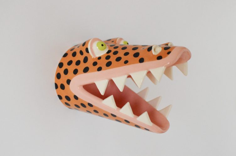 Mathilde Cochepin + crocodile + céramique
