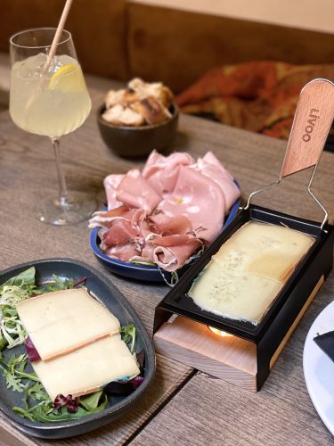 Spuntino hiver raclette