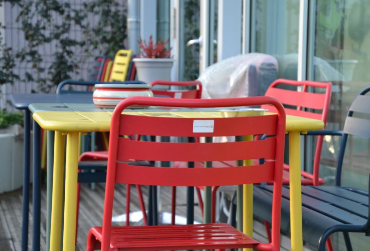 tables et chaises terrasse La Bonne Etoile