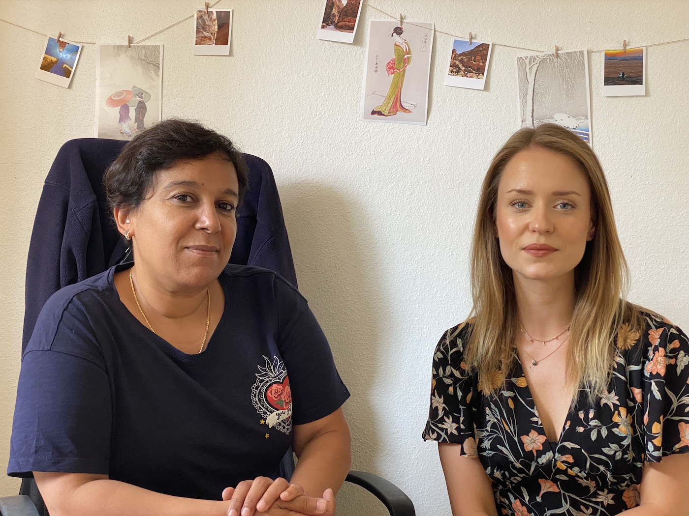 Moziane Fayza, infirmière coordinatrice PRECCOSS Marion Daeffler, psychologue pour PRECCOSS