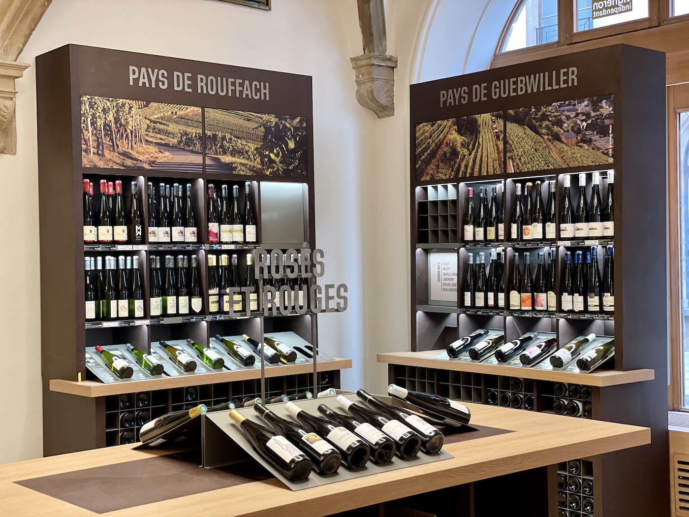 Le Comptoir des Vignerons Alsaciens : 200m2 dédiés aux vins locaux au  centre de Strasbourg