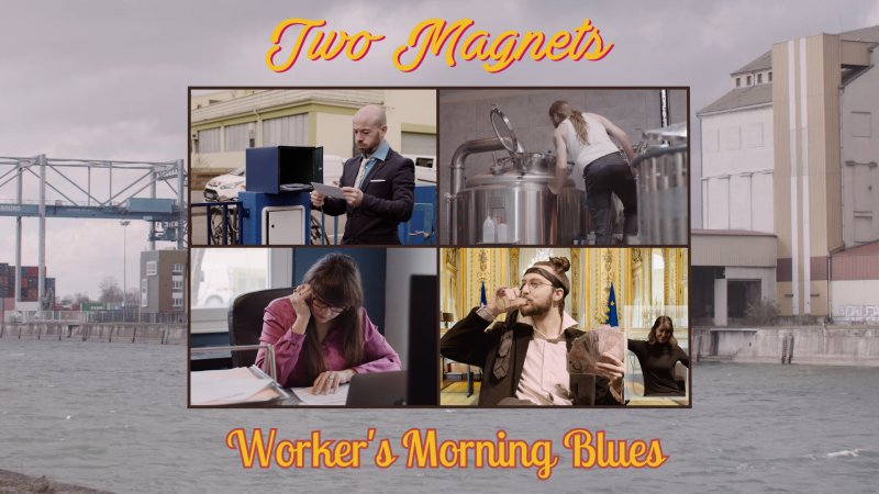 Worker’s Morning Blues – Two Magnets