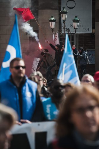 1er mai 2023 Strasbourg mobilisation sociale réforme des retraites manifestation