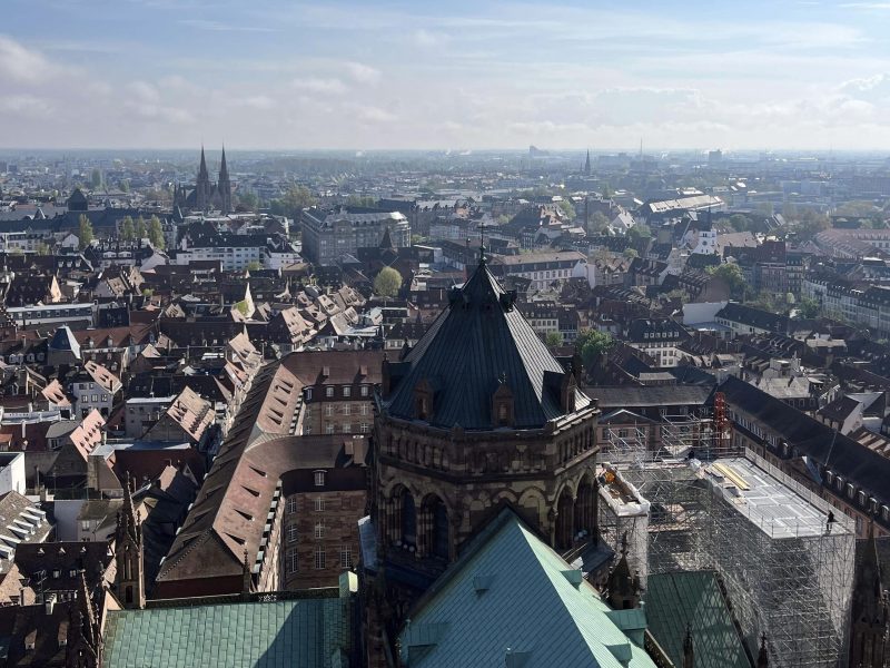 Strasbourg vue cathédrale
