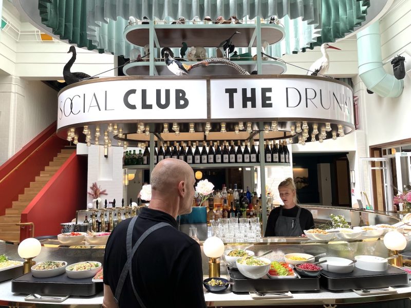 Stork social club salade bar