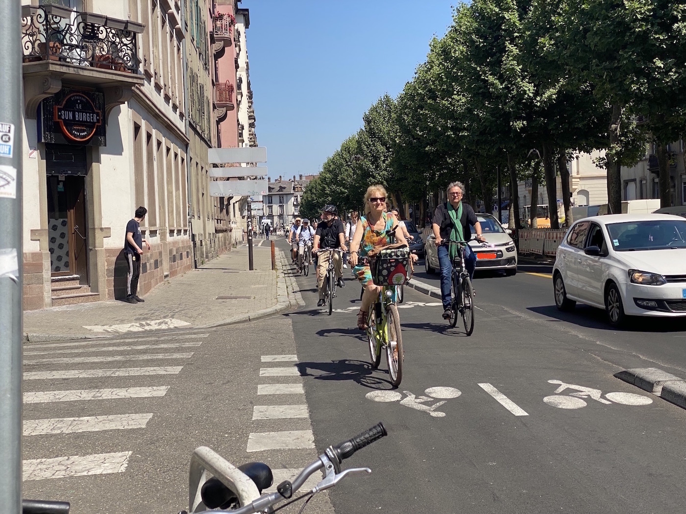 piste cyclables et travaux boulevard de lyon