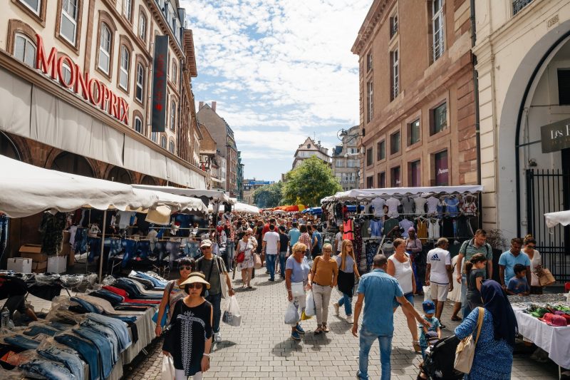 grande braderie vitrines de strasbourg