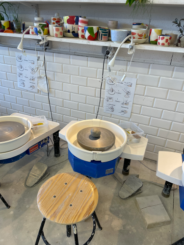 Atelier céramique poterie – tour potier