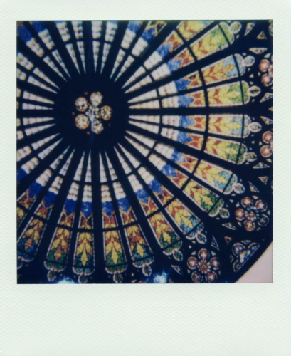 Polaroid cathédrale