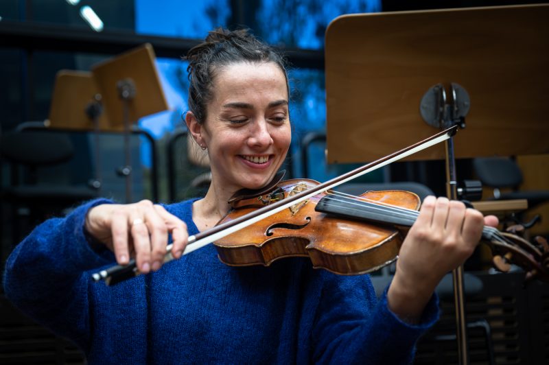 Charlotte Juillard premier violon Orchestre Philharmonique de Strasbourg OPS