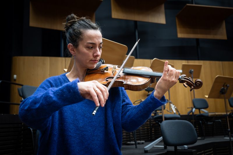 Charlotte Juillard premier violon Orchestre Philharmonique de Strasbourg OPS