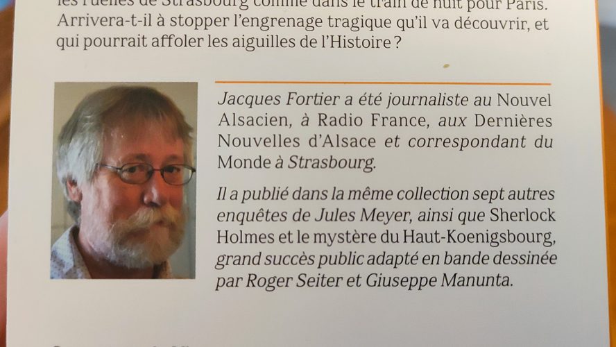 Jacques Fortier quatrième de couverture
