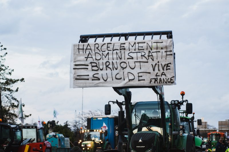 mobilisation agriculteurs blocage autoroute A35