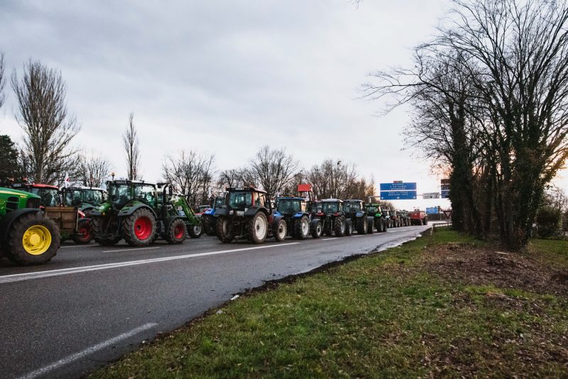 mobilisation agriculteurs blocage autoroute A35