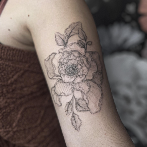 Anh tattoo Chair de fleur (1) tatouage