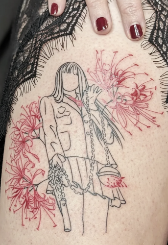 Cévelyne tattoo tatouage