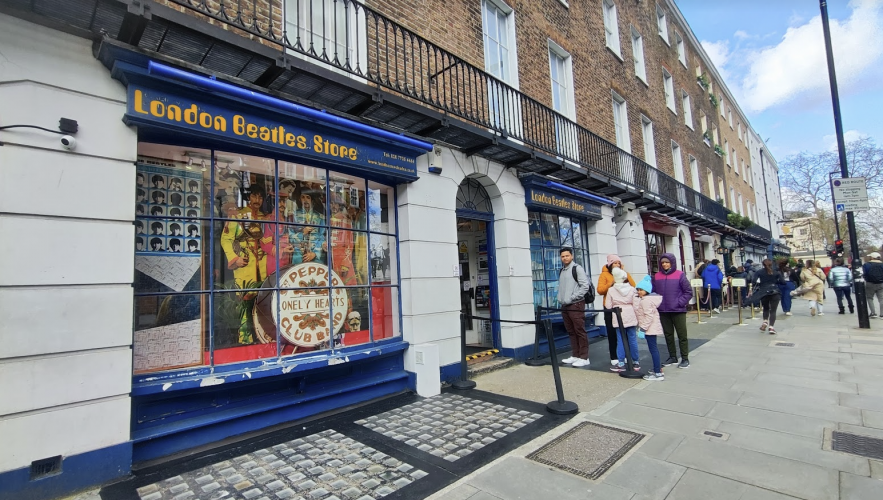Londres Beatles store