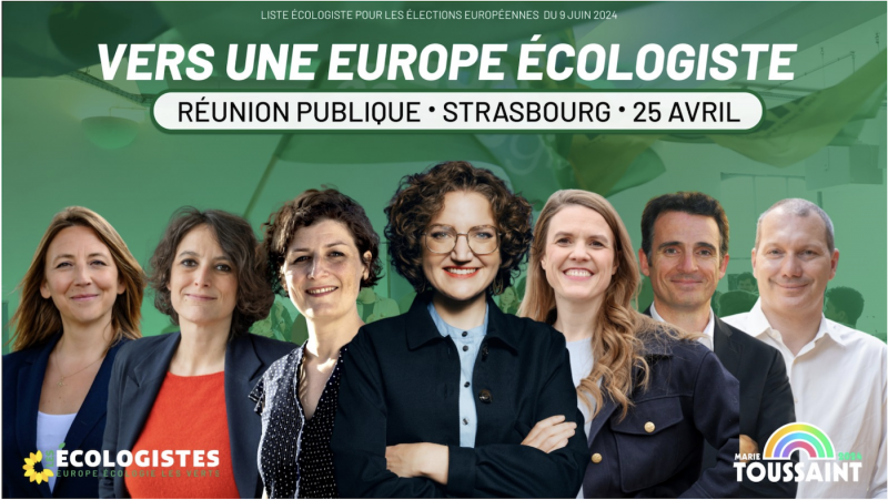 meeting européennes les écologistes
