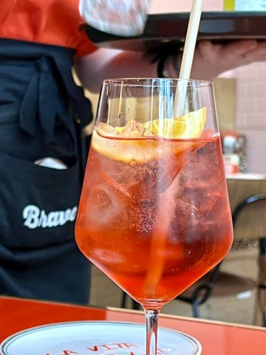 Brasserie bravo trattoria planchette spritz