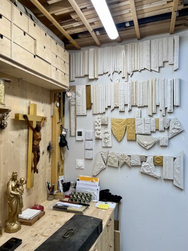 Atelier doreur encadreur artisan Stephane Linder