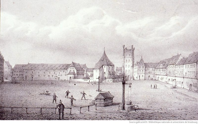 Vue_de_la_place_d&rsquo;Armes_[…]Sandmann_Xavier_btv1b102156729_1