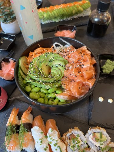 Ladysushi sushi maki bowl
