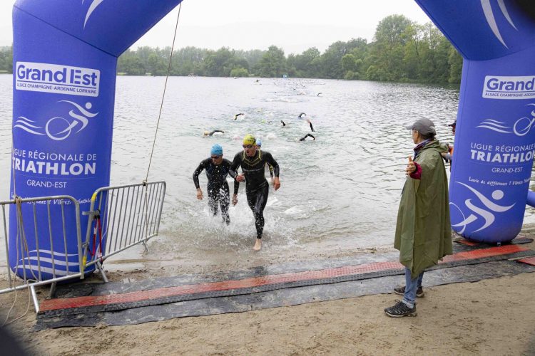 Triathlon Obernai Sortie natation