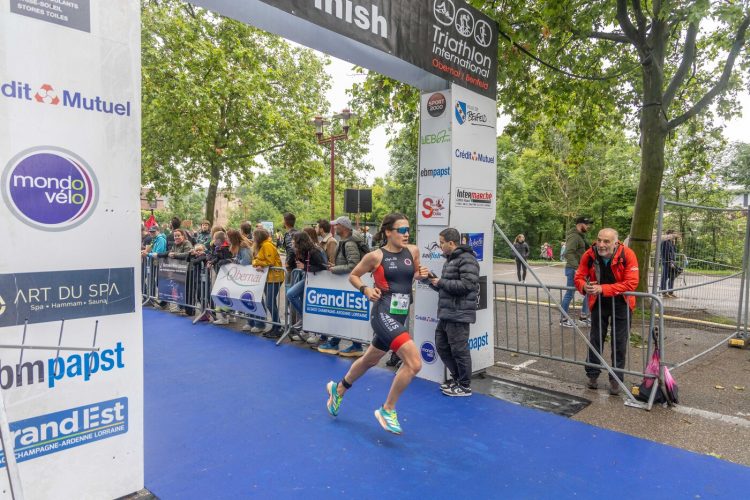 Arrivée Triathlon Obernai