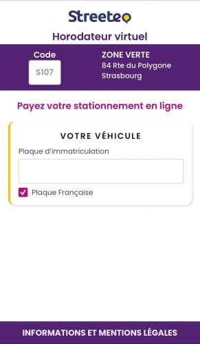 stationnement paiement qr code