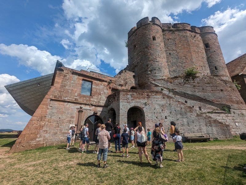 Visite guidée château de Lichtenberg 2023 crédit CCHLPP