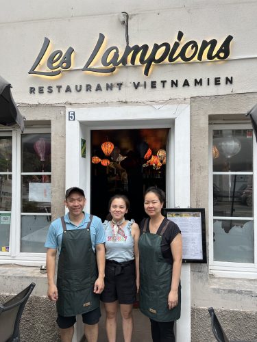 Les lampions restaurant vitnamien pho nouilles soupes