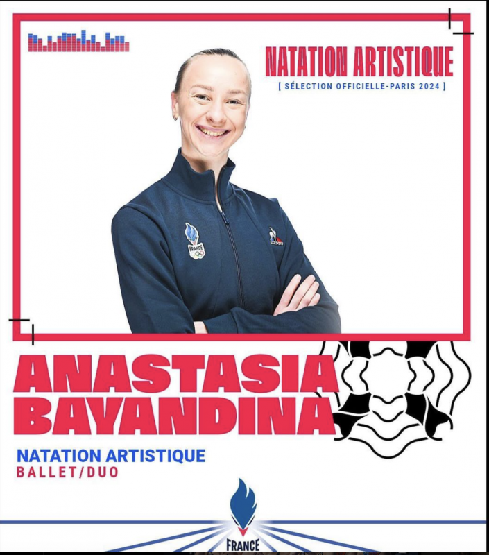 anastasia bayandina natation syncronisée