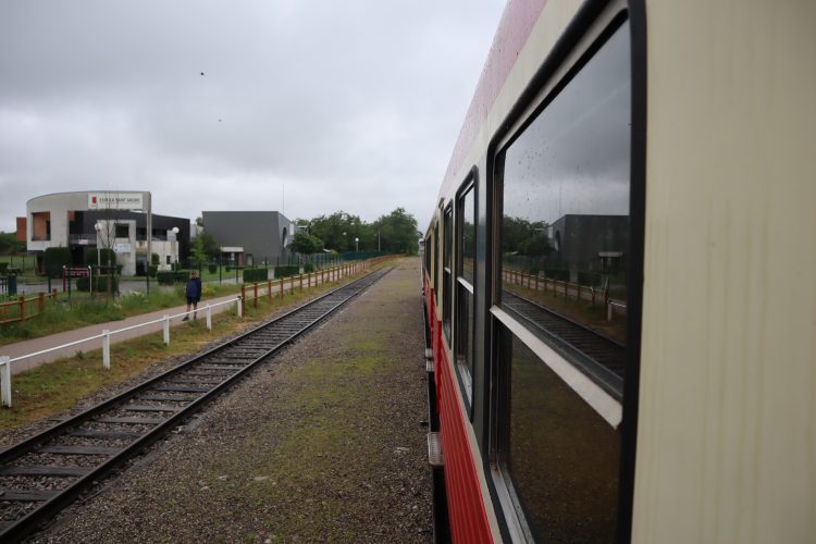 Départ de l’autorail à Cernay