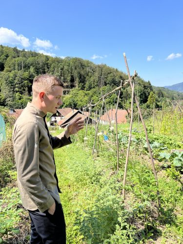 Huna restaurant gastronomique Potager jardin fermentation campagne conservation