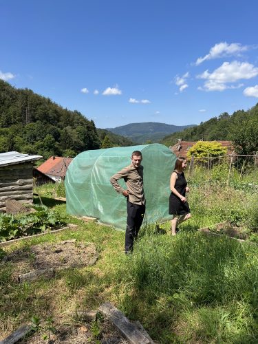 Huna restaurant gastronomique Potager jardin fermentation campagne conservation