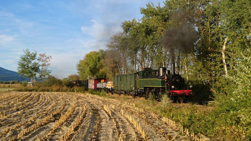 Voyage en train à vapeur